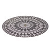 15 in. Round Bee Mosaic Placemat