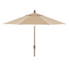 Treasure Garden 9 ft. Khaki Canopy and Bronze Aluminum Market Umbrella (UM910)