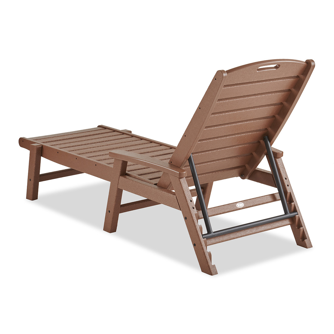 Surfside Teak Polymer Chaise Lounge