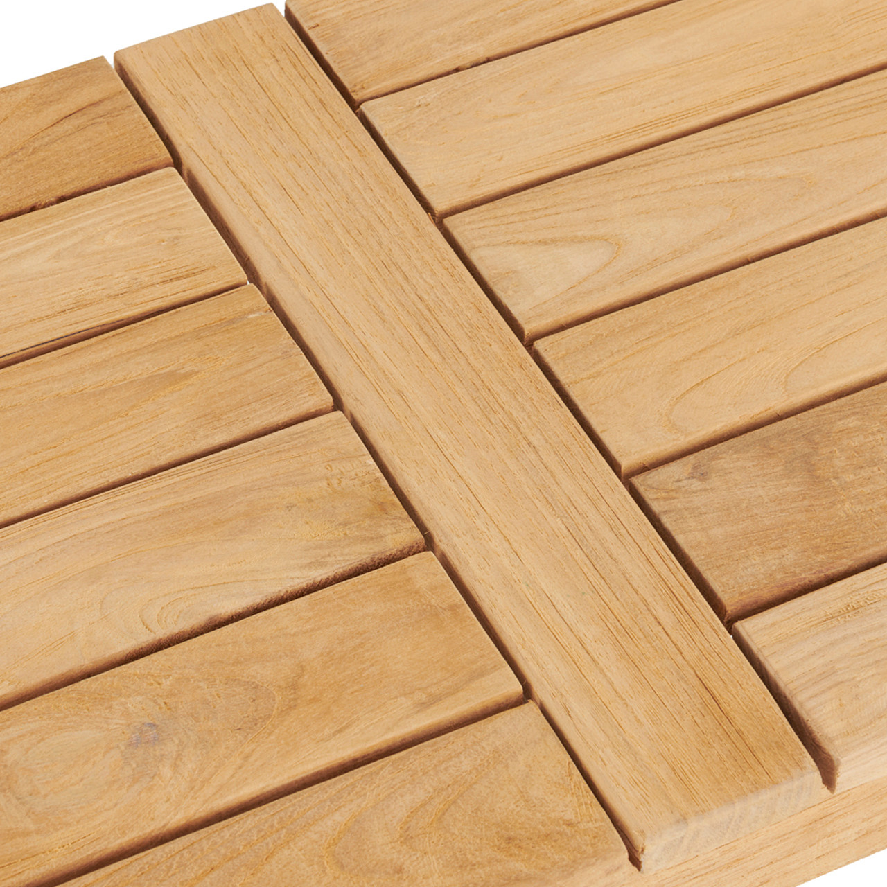 Mandalay Natural Stain Reclaimed Teak 60 x 15 in. Backless Bench