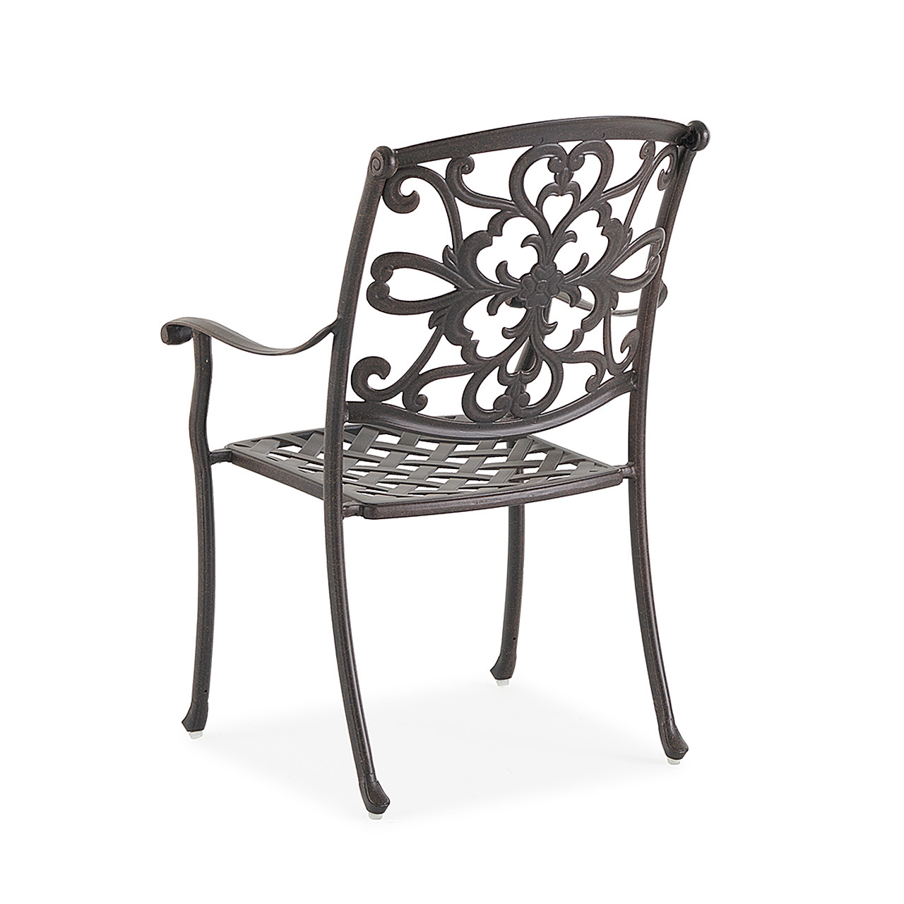 Carlisle Aged Bronze Cast Aluminum and Cast Teak Cushion 11 pc. Dining Set with 98 x 69 in. D Table