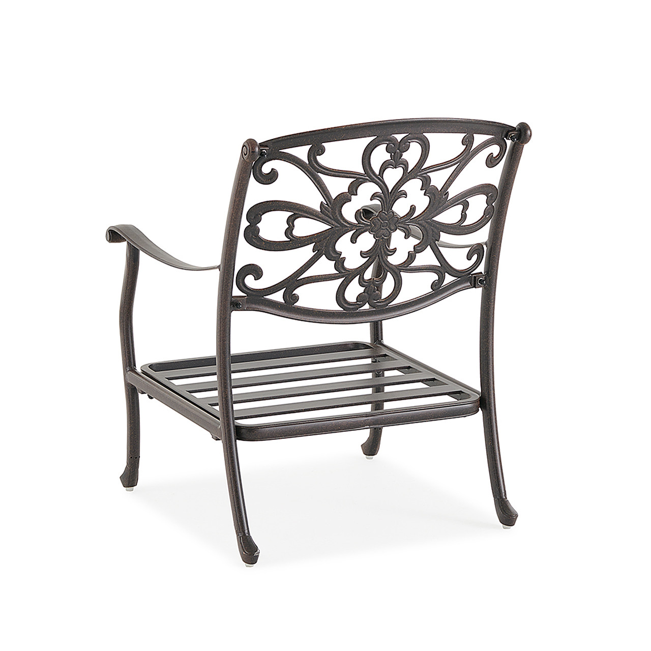 Carlisle Aged Bronze Cast Aluminum and Clayton Zen Cushion 3 pc. Sofa Group with 45 x 24 in. Coffee Table