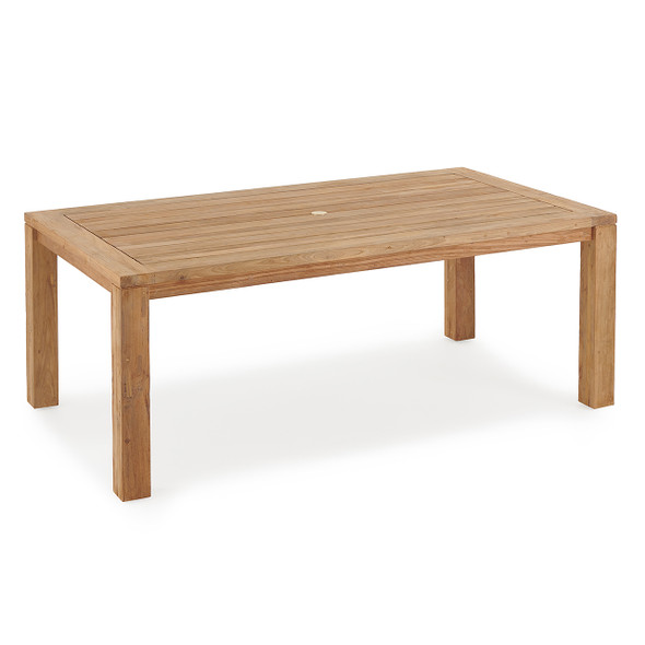 Mandalay Natural Stain Reclaimed Teak 79 x 43 in. Dining Table