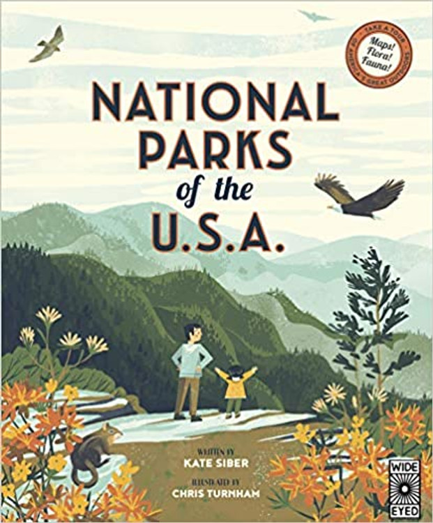 National Parks of the USA Hardcover – Illustrated, July 3, 2018
by Kate Siber  (Author), Chris Turnham  (Illustrator)