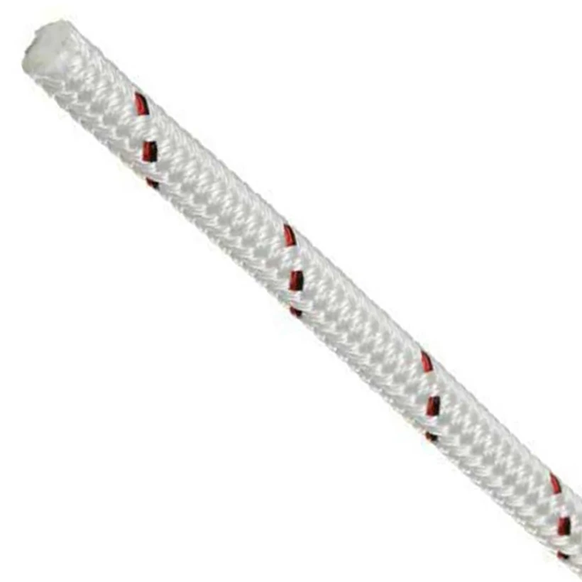 Teufelberger 5/8" x 150' Endura Braid with Spliced Eye Hank - White