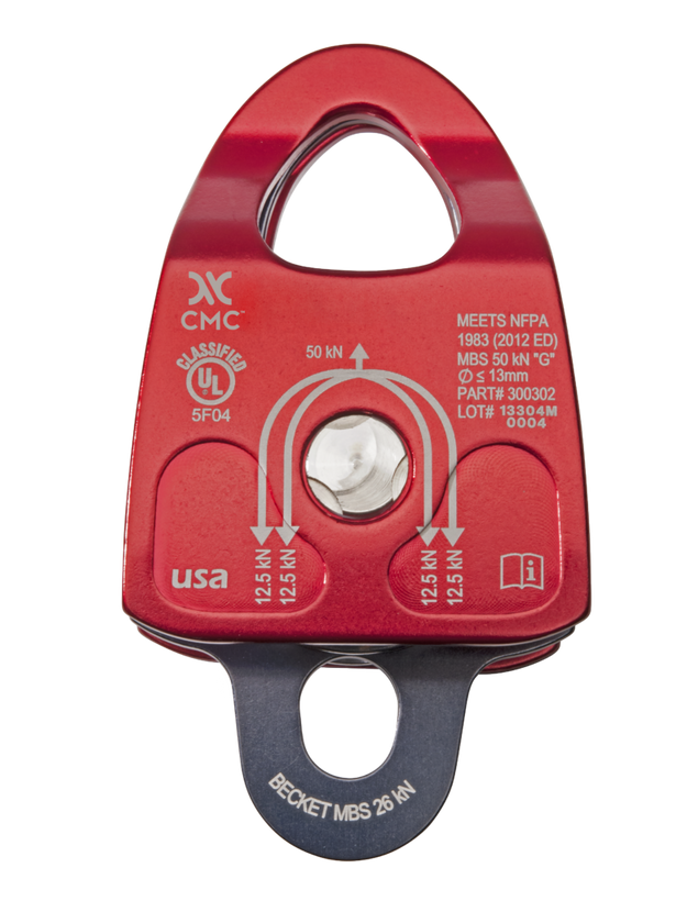 CMC Double Rescue Pulley