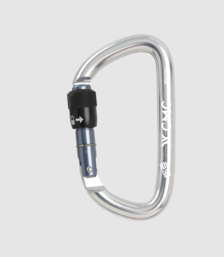 CMC ProTech Aluminum Key-Lock Carabiner - Bright - Screw Lock