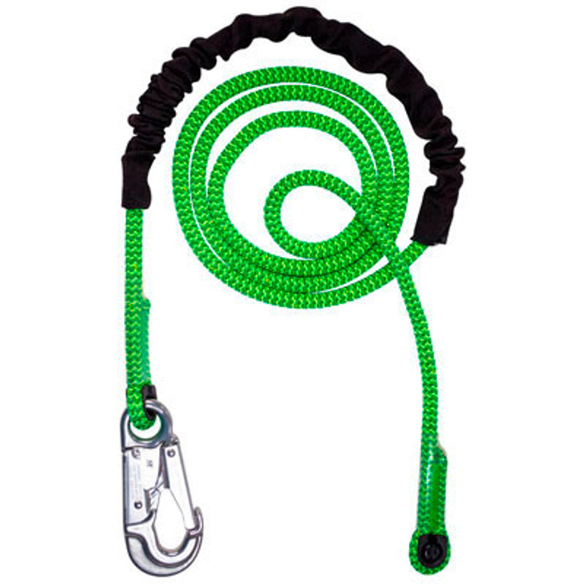 Rope Logic's 7/16in Poison Hi-vy 10ft Flipline with 1 Aluminum Snap