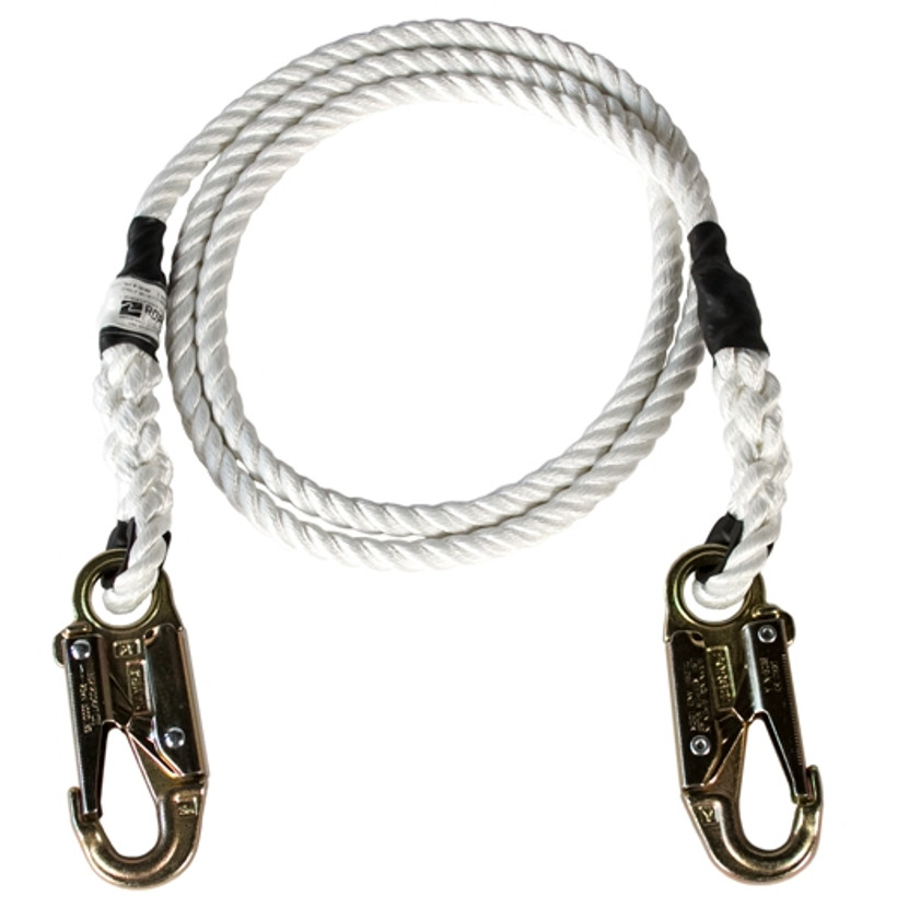 Rope Logic 3-Strand Positioning Lanyard with Steel Snaps