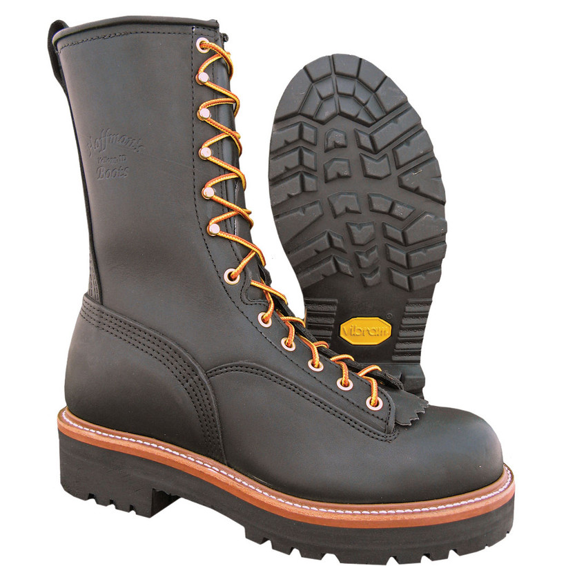 Hoffman 10" Steel Toe Pole Climber Boots