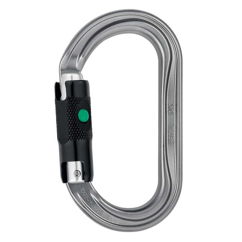 Active slide of Petzl OK Ball-Lock Carabiner