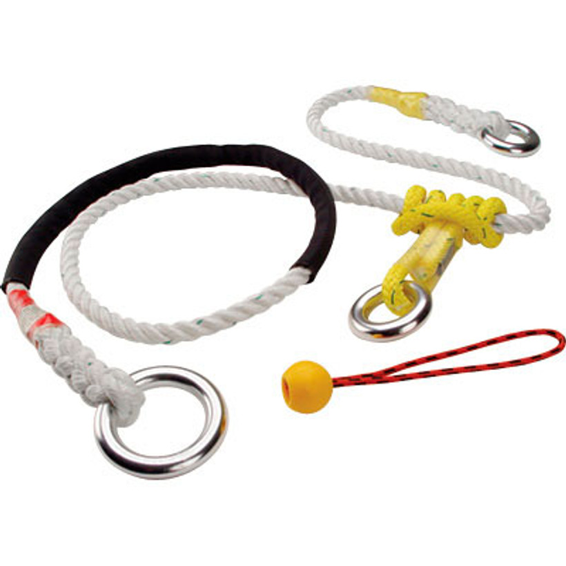 Active slide of Rope Logic's Aluminum Ring Adjustable Friction Saver 2-6ft