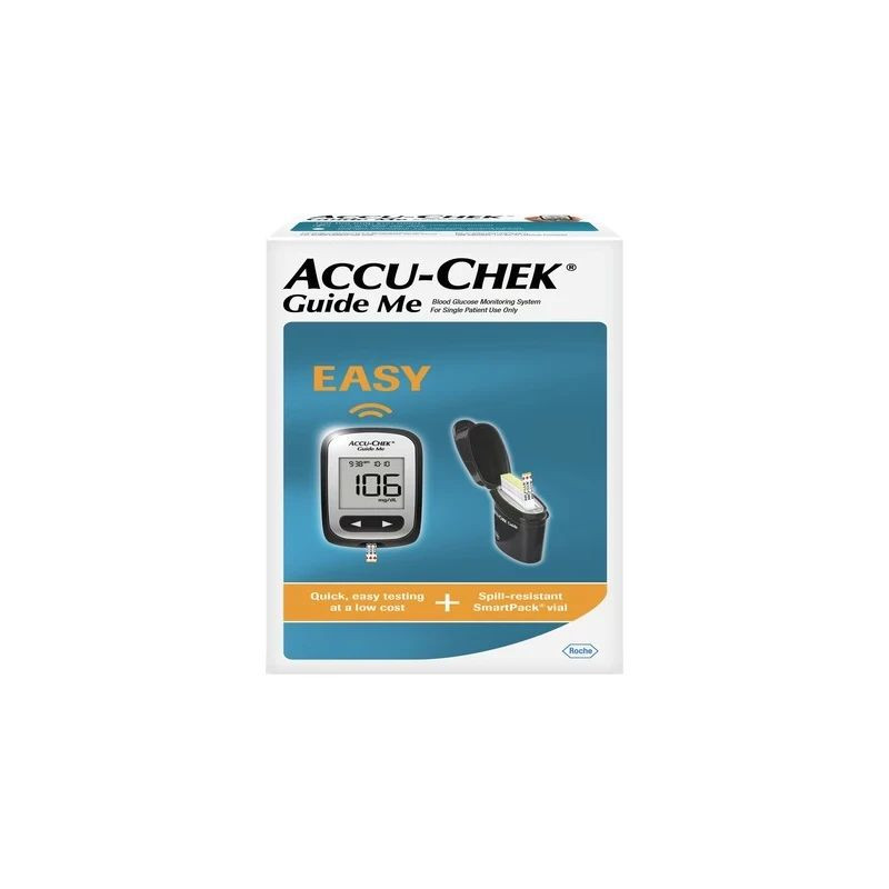 Roche - Roche Diagnostics - 08453071001 - Accu-Chek Guide Blood Glucose ...