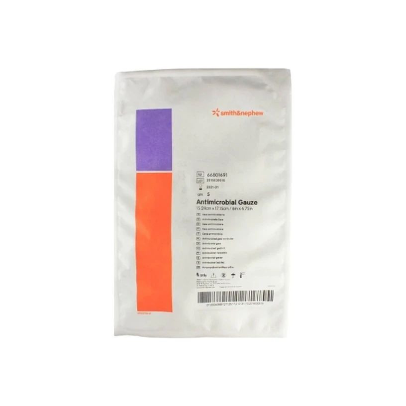 Smith & Nephew - 66801691 - Gauze Filler Antimicrobial Dressing - Case/50