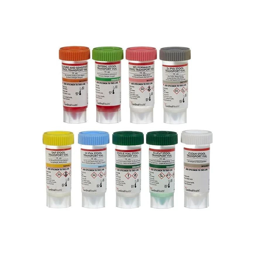 Sampling Container Label Cardinal Health - Chb900612 - Stool Specimen Container 15 Ml (0.5 Oz ...