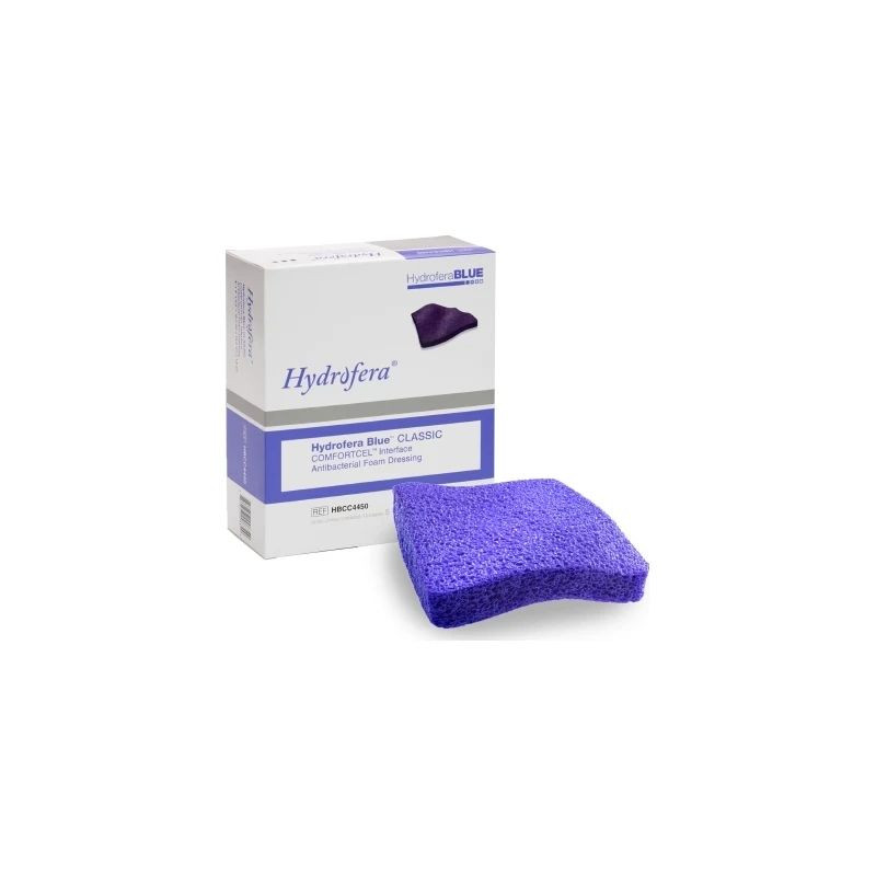 Bsn Medical - Hydrofera - Hbcc4550 - Blue Comfortcel Interface, Foam  Dressing, 4 X 5 .5 - Box/5