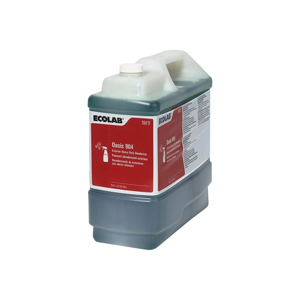 Ecolab - Oasis - 6118411 - 904 Deodorizer Liquid 2.5 Gal Jug