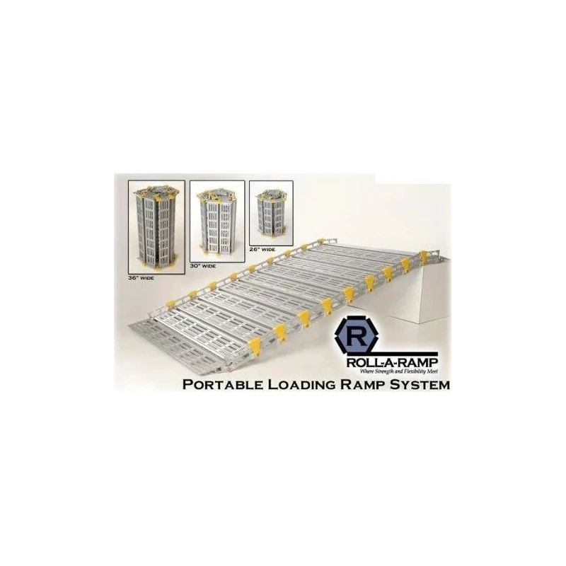 Dhonalldia Ramp Roll-A-Ramp - A13604a19 - Portable Ramps, Wide Ramps - Mobilityequip.com