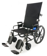 Graham Field - 450282030R - Bariatric Reclining Wheelchair Regency 450 Desk Length Arm Swing - Away Footrest 28 Inch Seat Width Adult Lbs Weight Capacity - Each