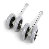 Medline - G07722-8b - Wheel, 5in, Dual, Bariatric - Each