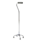 Medline - Mds86222chrh - Cane,Quad,Small Base,Chrome - Each