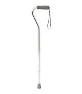 Medline - Mds86420chrh1 - Cane, Offset, Chrome, Aluminum - Each