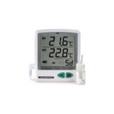 Mckesson - Mck80021P - Datalogging Refrigerator / Freezer Thermometer With Alarm Fahrenheit Celsius - 50 To +158F ( - +70C) Flip - Out Stand Battery Operated - Each