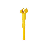 Medline - Evstool111F - Mop Handle 66 - 1/4 Inch Length Fiberglass Yellow Clamp Connection - Each