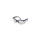 Palmero Health Care - Provision See-Breez - 3560B - Safety Glasses Clear Tint Polycarbonate Lens Blue Frame Over Ear One Size Fits Most - Each