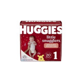 Kimberly Clark - Huggies Little Snugglers - 34717 - Unisex Baby Diaper Size 1 Disposable Moderate Absorbency 