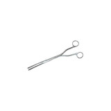 Medgyn - 031166 - Ovum Forceps Hern - Van - Lyth 9 - 1/2 Inch Length Surgical Grade Stainless Steel Nonsterile Nonlocking Finger Ring Handle Curved Mm Jaws With Fine Teeth - Each