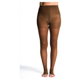 Sigvaris - 781Pmlo85 - Womens Eversheer Open Toe Pantyhose - Long - Mocha