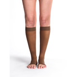 Sigvaris - 783Csso85 - Womens Eversheer Open Toe Calf High - Short