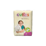 First Quality - Cuties - Cdb006 - Unisex Baby Diaper Size 6 Disposable Heavy Absorbency - Case/200