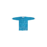 Mckesson - 34181200 - Lab Coat Blue Large / X - Knee Length Spunbond Polypropylene Disposable - Case/30