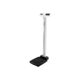 Health O Meter - 502Kg-Bt - Column Scale With Height Rod Lcd Display 660Lb / 300Kg White Battery Operated - Each