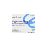 Mckesson - 70677112801 - Sleep Aid, Cap Ft Sm Night Time 25mg  - Box/1