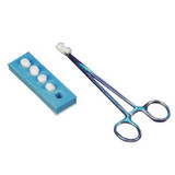 Deroyal - 30-101 - Surgical Kittner Sponge X - Ray Detectable Cotton Twill 3/8 Inch Diameter 5 Count Foam Holder Sterile - Case/50