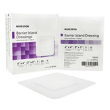 Mckesson - 16-89144 - Composite Dressing 4 X Inch Square Sterile Water Resistant Film Backing - Case/100