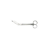 Graham Field - Grafco - 2607 - Health Products Bandage Scissors Lister 4 - 1/2 Inch Length Surgical Grade Stainless Steel Nonsterile Finger Ring Handle Angled Blunt Tip / - Each