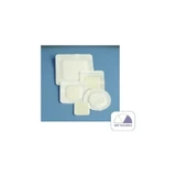 Deroyal - Polyderm Border - 46-908 - Foam Dressing 4 Inch Diameter With Without Film Backing Nonadhesive Fenestrated Round Sterile - Each