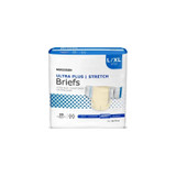 Mckesson - Ultra Plus Stretch - Brstrlxl - Unisex Adult Incontinence Brief Large / X - Disposable Heavy Absorbency - Case/4