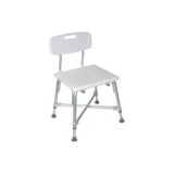 Drive Devilbiss Healthcare - 12029-2 - Medical - Bath Bench Aluminum Frame 16 - 1/2 Inch Seat Width 600 Lbs Weight Capacity - Case/2