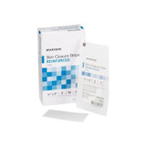 Mckesson - 3006 - Skin Closure Strip 1/8 X 3 Inch Nonwoven Material Reinforced White - Box/50