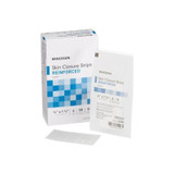 Mckesson - 3008 - Skin Closure Strip 1/4 X 1 - 1/2 Inch Nonwoven Material Reinforced White - Box/50