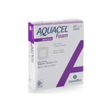 Convatec - Aquacel - 420619 - Foam Dressing 5 X Inch With Border Waterproof Film Backing Silicone Adhesive Square Sterile - Box/10