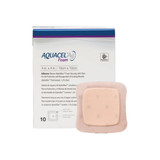 Convatec - Convafoam - 423525 - Adhesive Silicone Hydrofiber Foam Dressing, 5" X Pad Size 3.1" 3.1". - Box/10