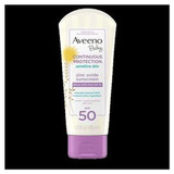 Kenvue Brands Ll - 110261200 - Aveeno Baby Continuous Protection Lotion, Spf 50, 3 Fl Oz - Each