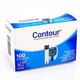 Bayer - Bollgard 3 - 7090 - Contour Microfill Blood Glucose Test Strip, (100 Count) - Box/100