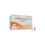 Embecta - 320749 - Becton Dickinson Ultra - Fine Micro Pen Needles 32G X 1/4" (6Mm) Latex - Free. - Box/100